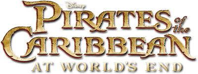 Pirates of the Caribbean: At World's End title screen for Wii